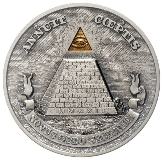 Picture of 2022 Niue: Eye of Providence 5 Oz. Silver Coin