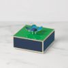 Picture of New Green & Navy Floral Box