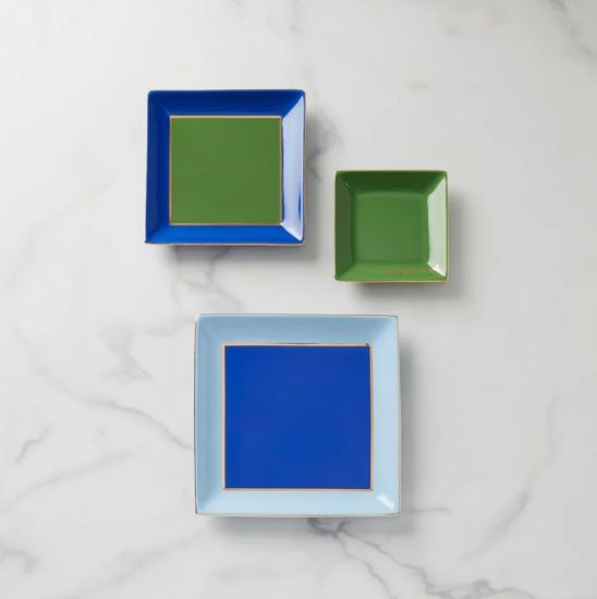 Picture of New Cool Blue 3-Piece Nesting Tray Set