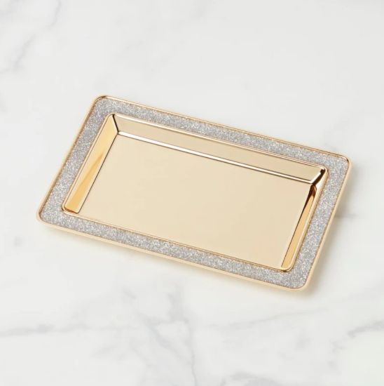 Picture of New Silver Glitter Catch-All Tray