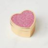 Picture of New Pink Glitter Heart Trinket Box