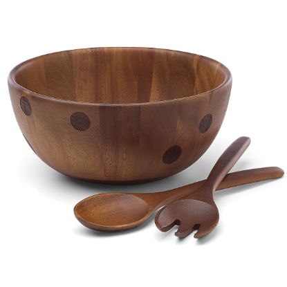 Picture of New Salad Bowl with Servers Set