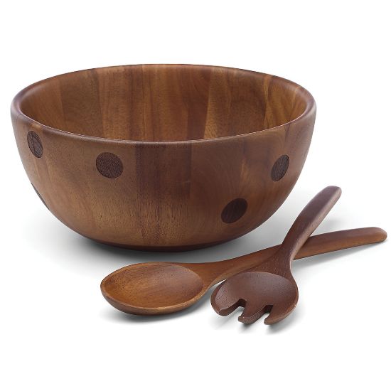 Picture of New Salad Bowl with Servers Set