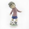 Picture of Porcelain "Sport Billy" Kicking Soccer Ball Figurine