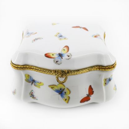 Picture of Limoges, France Butterfly Trinket Box