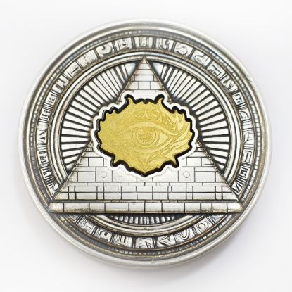 Picture of All Seeing Eye (2.5G Gold .999 AU 3oz .999 Silver)