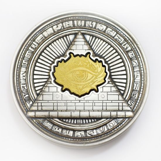 Picture of All Seeing Eye (2.5G Gold .999 AU 3oz .999 Silver)