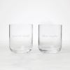Picture of New Pair of Double Old Fashioned Glasses