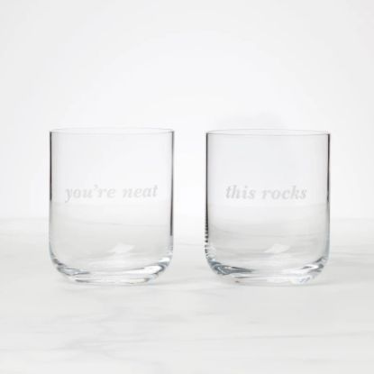Picture of New Pair of Double Old Fashioned Glasses