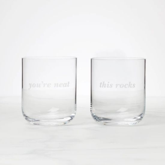 Picture of New Pair of Double Old Fashioned Glasses