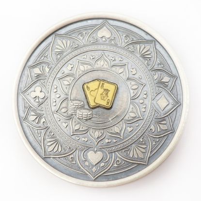 Picture of Blackjack by TD Mint  (1ozt silver & .25g Gold)