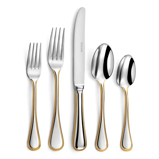 Show products in the Le Perle, Gold Accent pattern
