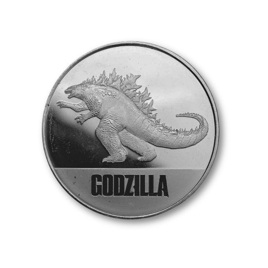 Picture of 2021 Niue: Godzilla 1 Oz. Silver Coin