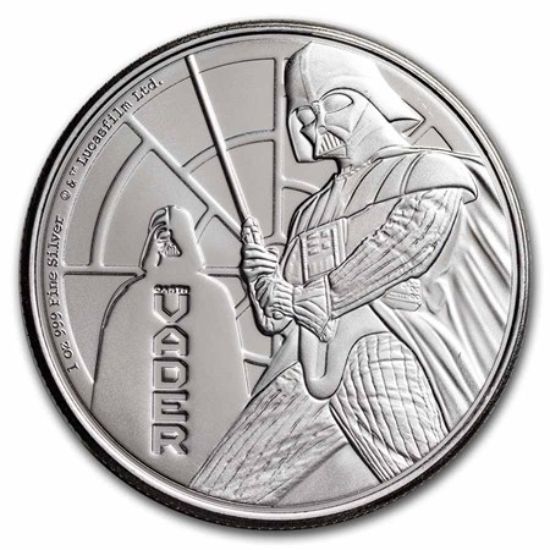 Picture of 2022 Niue: Darth Vader 1 Oz. Silver Coin