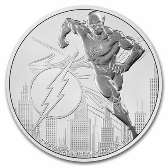Picture of 2022 Niue: DC Justice League - Flash 1 Oz. Silver Coin