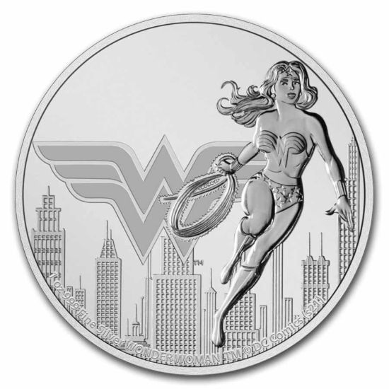 Picture of 2021 Niue: DC Justice League - Wonder Woman 1 Oz. Silver Coin