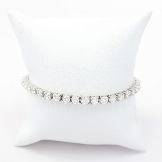 Picture of Platinum Diamond Tennis Bracelet