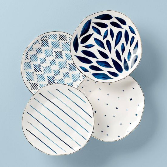 Picture of New 4-Piece Dessert Plate Set