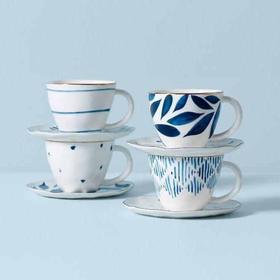 Picture of New 8-Piece Espresso Cup & Saucer Set