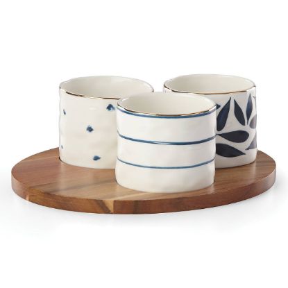 Picture of New Snack Bowl & Tray Set