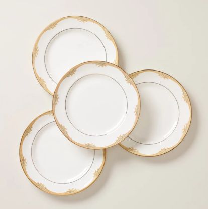 Picture of New Set of 4 Dinner Plates, Bamboo