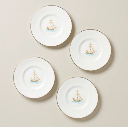 Picture of New Set of 4 Party Plates, Tradewind