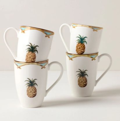 Picture of New Set of 4 Mugs, Bamboo