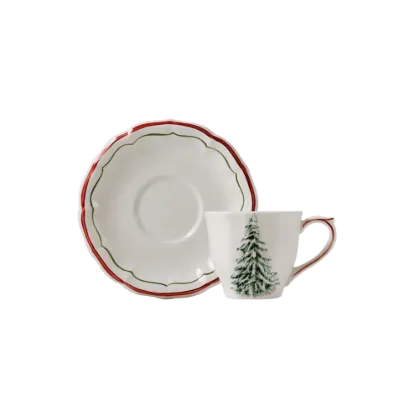Picture of Set of 2 US Tea Cups & Saucers