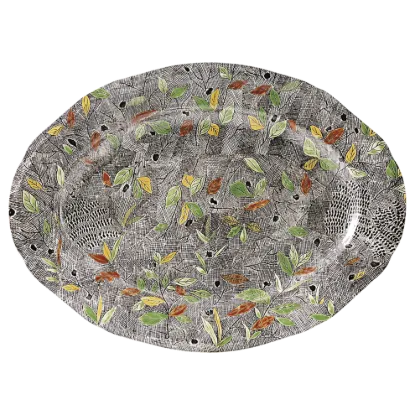 Picture of Oval Platter 'Foliage'