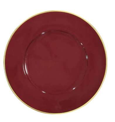 Picture of New Buffet Plate (Crimson)