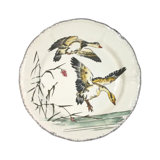 Picture of Luncheon Plate 'Greylag Geese In Flight'