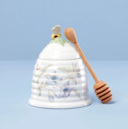 Picture of New Honey Pot with Wood Dipper