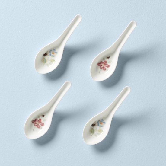 Picture of New Set of 4 Asian Soup Spoons