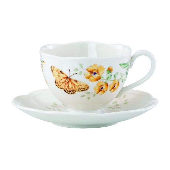 Picture of New Tea Cup & Saucer, Fritillary