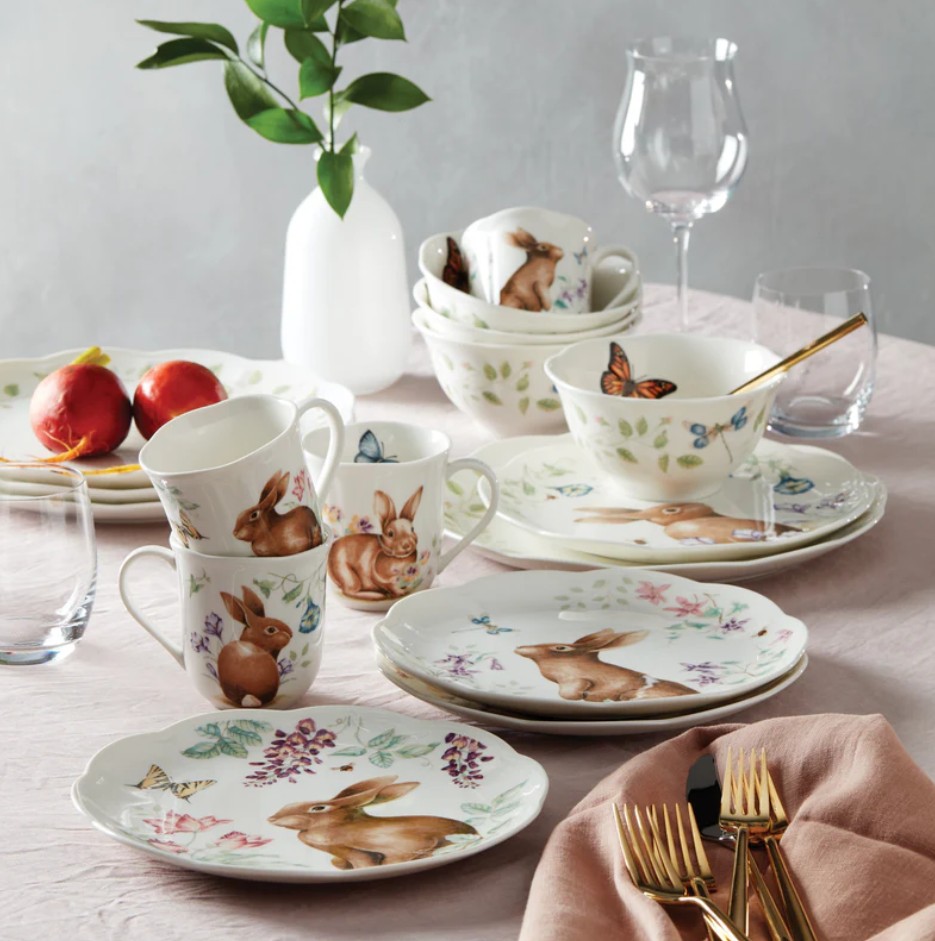 Show products in the Butterfly Meadow, Bunny pattern