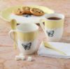 Picture of New Pair of Yellow Mugs with Spoons