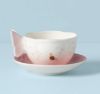 Picture of New Pink Figural Teacup & Saucer