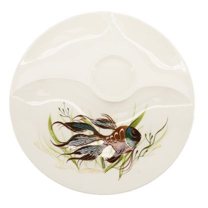 Picture of Fish Designed Divide Serving Plate
