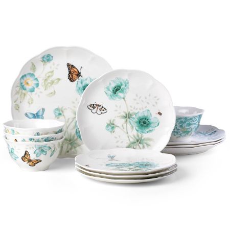 Picture for pattern Butterfly Meadow, Turquoise