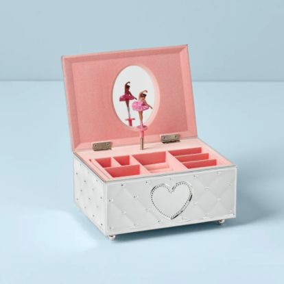 Picture of 'Childhood Memories' Musical Ballerina Jewelry Box, African American