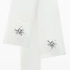Picture of 18k White Gold Brilliant Diamond Solitaire Earring Studs