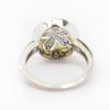 Picture of 14k Two Tone Gold Diamond Sand Dollar Ring