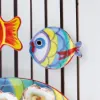 Picture of Figural Fish Canape Plate