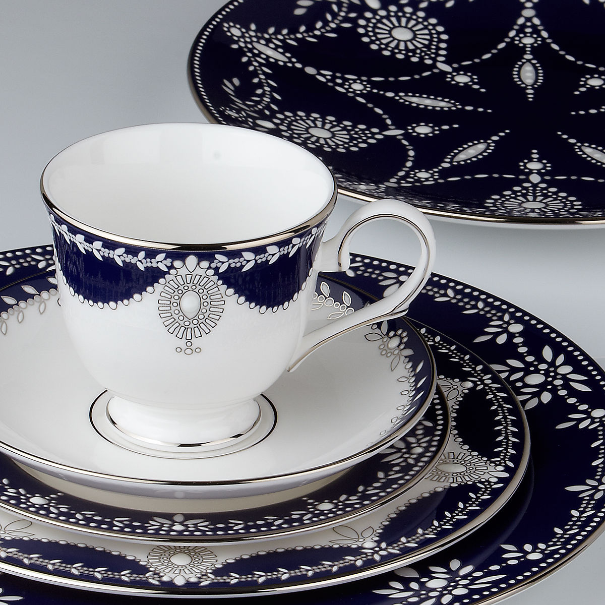 Picture for category Empire Pearl, Indigo by Marchesa