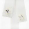 Picture of 14k Yellow Gold Brilliant Diamond Solitaire Stud Earrings