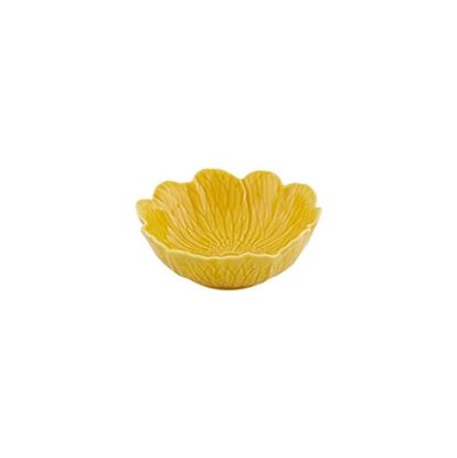 Picture of Yellow Large Flower Bowl 'Flora'