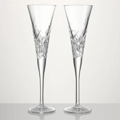 Picture of New 'Happy' Toasting Flute Pair