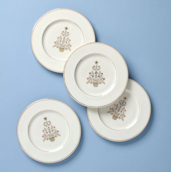 Picture of New Set of 4 Holiday Accent Plates