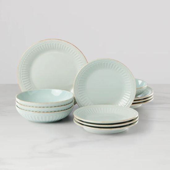 Picture of New 12-Piece Dinnerware Set