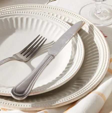 Picture for pattern French Perle, Groove, White